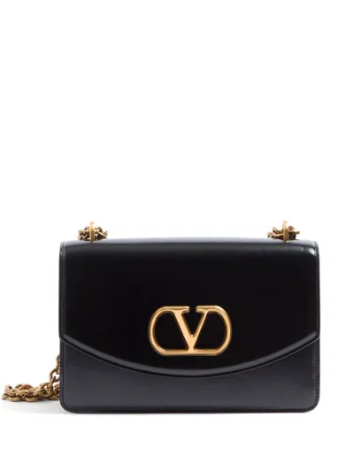 VALENTINO GARAVANI VALENTINO GARAVANI VAIN LEATHER SHOULDER BAG