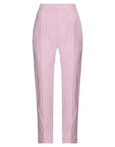 VALENTINO VALENTINO GARAVANI WOMAN PANTS PINK SIZE 2 COTTON, POLYESTER
