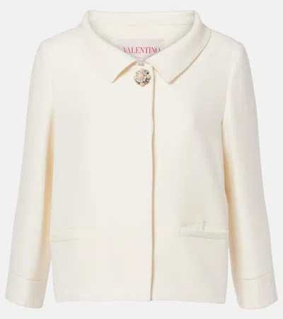 VALENTINO CREPE COUTURE JACKET