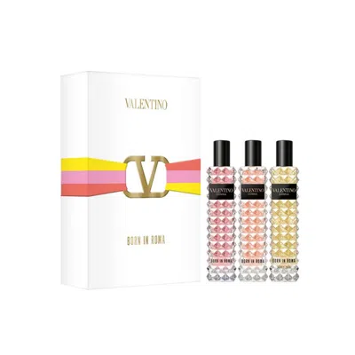 VALENTINO VALENTINO LADIES MINI SET DONNA BORN IN ROMA GIFT SET FRAGRANCES 3660732643622