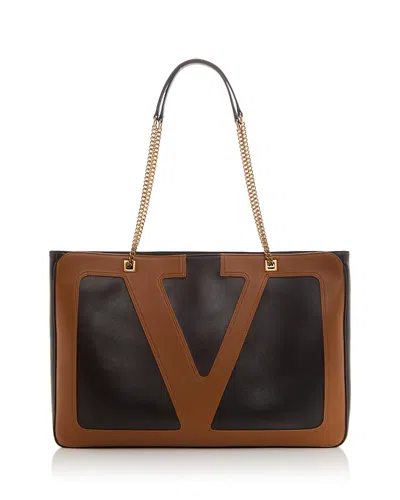 VALENTINO GARAVANI LARGE LEATHER TOTE