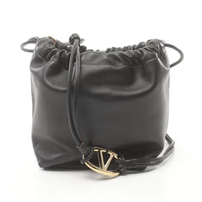 VALENTINO GARAVANI LEATHER SHOULDER BAG (PRE-OWNED)