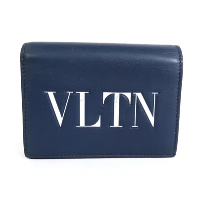 VALENTINO GARAVANI LEATHER WALLET (BI-FOLD) (PRE-OWNED)