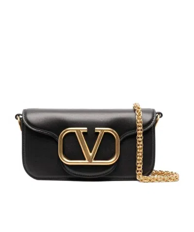 VALENTINO GARAVANI VALENTINO	LOCÒ FOLDOVER TOP SMALL SHOULDER BAG