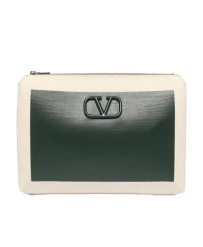 VALENTINO GARAVANI LOGO SHOULDER BAG
