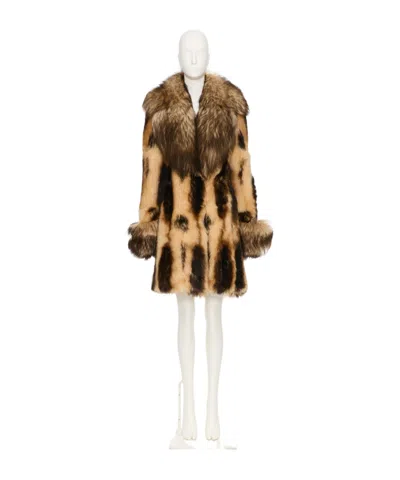 VALENTINO LONG-SLEEVED FUR