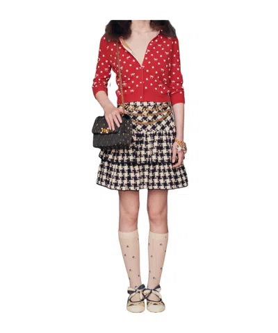 VALENTINO LONG-SLEEVED WOOL CARDIGAN