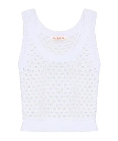 VALENTINO VALENTINO GARAVANI CROPPED TANK TOP