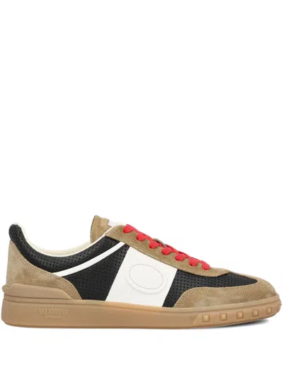VALENTINO GARAVANI PERFORATED LEATHER SNEAKERS