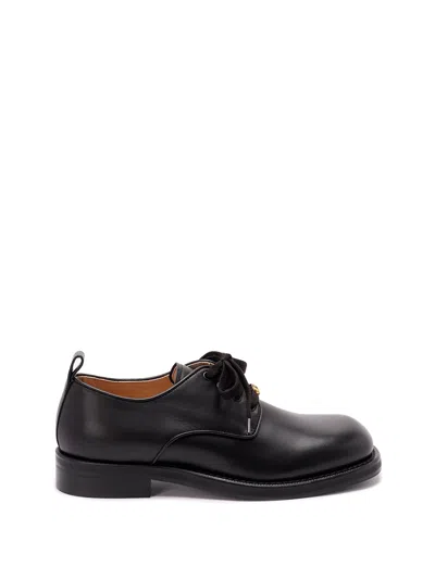 VALENTINO GARAVANI PUNX` LEATHER DERBIES