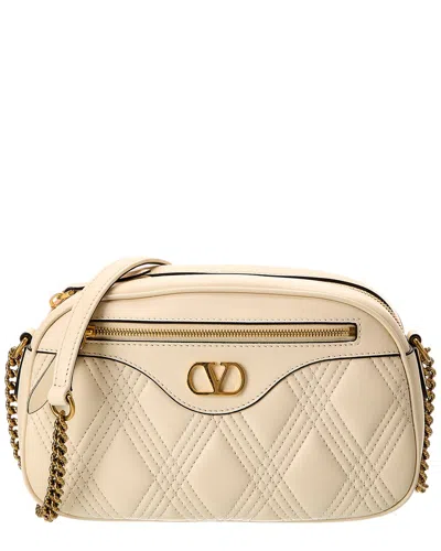 VALENTINO GARAVANI VALENTINO QUILTIE 67 MEDIUM LEATHER CROSSBODY