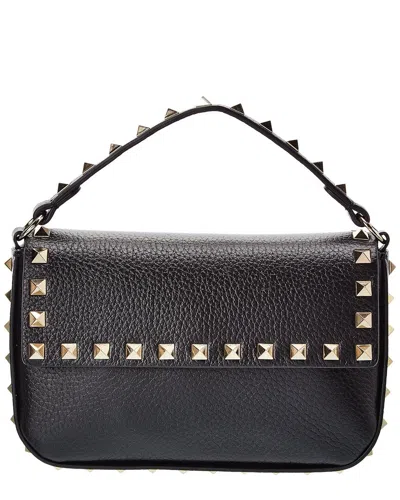 VALENTINO GARAVANI ROCKSTUD GRAINY LEATHER CROSSBODY