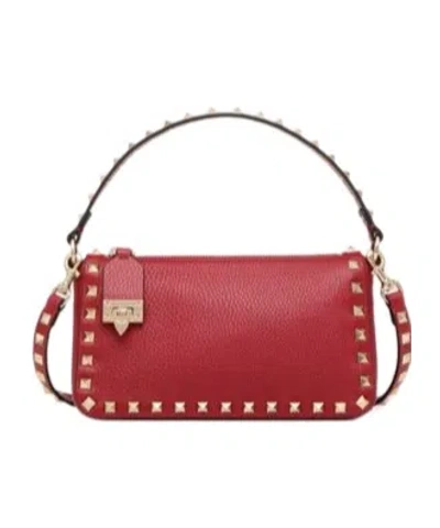 VALENTINO GARAVANI VALENTINO GARAVANI ROCKSTUD ZIP-UP TOTE BAG