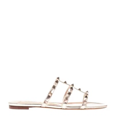 VALENTINO GARAVANI VALENTINO GARAVANI ROCKSTUD T-BAR SANDALS
