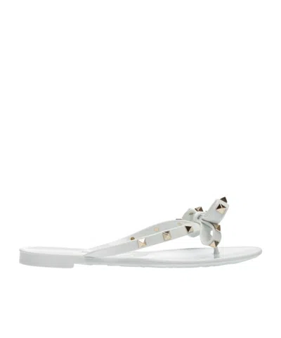 VALENTINO GARAVANI VALENTINO GARAVANI ROCKSTUD SLIP-ON SANDALS