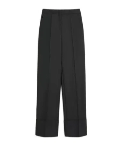 VALENTINO VALENTINO HIGH WAIST STRAIGHT LEG TROUSERS