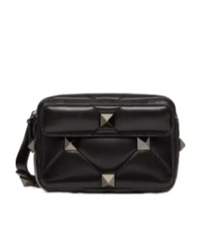 VALENTINO GARAVANI VALENTINO	GARAVANI ROMAN STUD QUILTED SHOULDER BAG