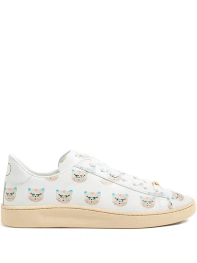 VALENTINO GARAVANI ROYCO IN NAPPA CALFSKIN SNEAKERS