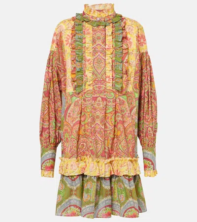 VALENTINO VOYAGE IMAGINAIRE COTTON MINIDRESS