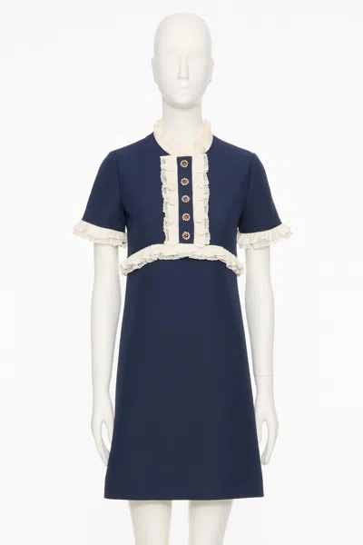 VALENTINO VALENTINO CREPE COUTURE MINI DRESS