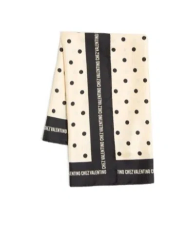 VALENTINO VALENTINO	CHEZ POLKA DOT PRINTED SCARF