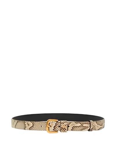 VALENTINO GARAVANI SNAKE-EFFECT BELT