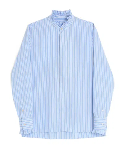 VALENTINO VALENTINO	STRIPED BUTTON-UP SHIRT
