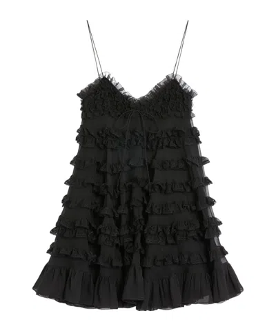 VALENTINO CHIFFON SHORT DRESS