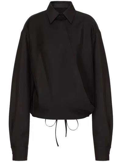 VALENTINO TECHNO LIGHT WOOL SHIRT