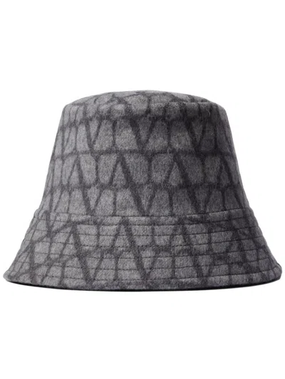 VALENTINO GARAVANI TOILE ICONOGRAPHE BUCKET HAT