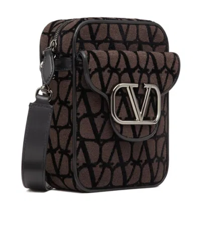 VALENTINO GARAVANI VALENTINO TOILE ICONOGRAPHE SMALL CROSSBODY BAG