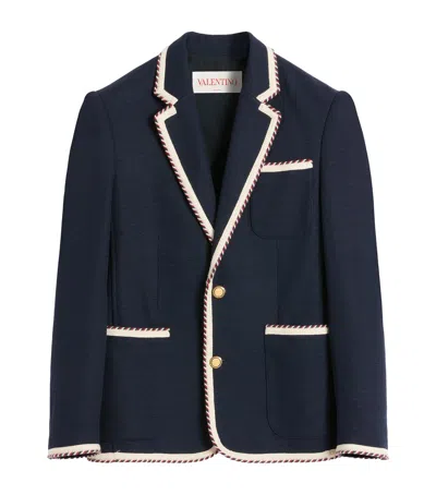 VALENTINO TRIM-DETAIL BLAZER