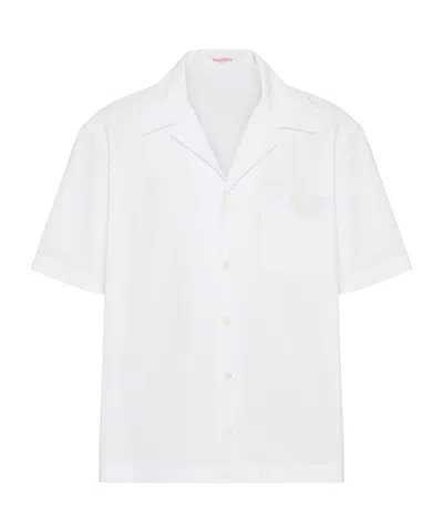 VALENTINO VALENTINO LOGO PLAQUE SHORT-SLEEVED SHIRT