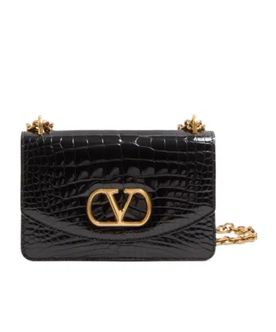 VALENTINO GARAVANI VAIN SMALL SHOULDER BAG