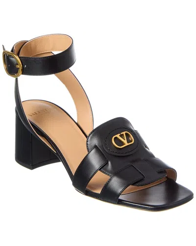 VALENTINO GARAVANI VALENTINO VLOGO 55 LEATHER SANDAL