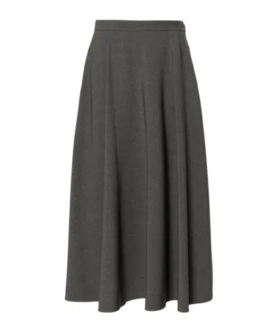 VALENTINO VALENTINO HIGH WAIST PLEATED SKIRT