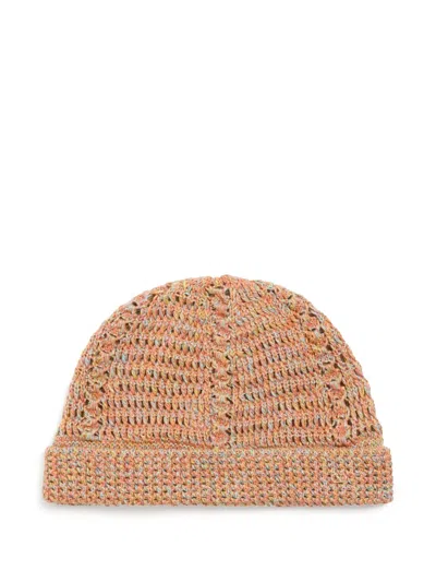 VALENTINO GARAVANI VLOGO SIGNATURE KNITTED BEANIE