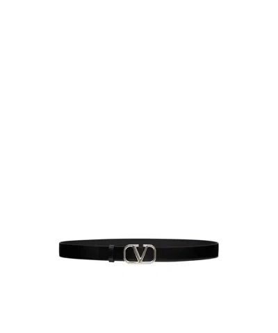 VALENTINO GARAVANI VALENTINO	VLOGO PLAQUE BUCKLED BELT
