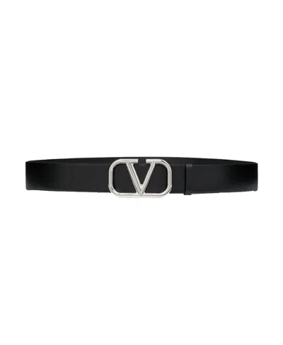 VALENTINO GARAVANI VALENTINO VLOGO SIGNATURE BUCKLE BELT