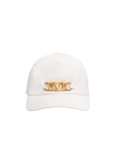 VALENTINO GARAVANI VALENTINO VLOGO PLAQUE BASEBALL CAP
