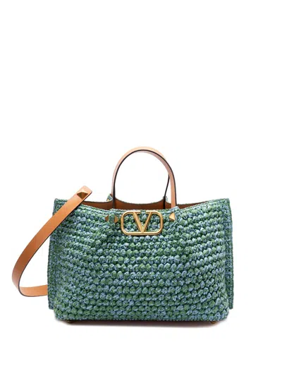 VALENTINO GARAVANI `VLOGO SIGNATURE` MEDIUM TOTE BAG