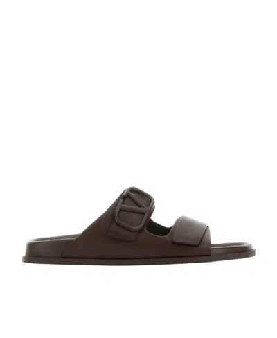 VALENTINO GARAVANI VALENTINO	VLOGO SIGNATURE SLIP-ON SLIDES