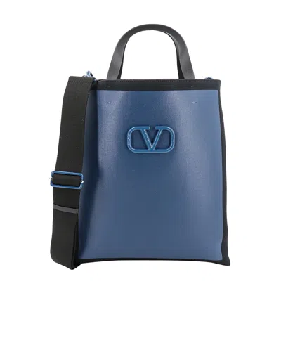 VALENTINO GARAVANI VALENTINO LOGO PLAQUE TOP HANDLE BAG