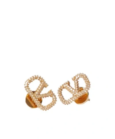 VALENTINO GARAVANI VALENTINO VLOGO SIGNATURE EARRINGS