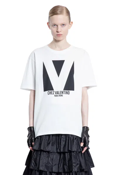 VALENTINO CHEZ VALENTINO COTTON JERSEY T-SHIRT