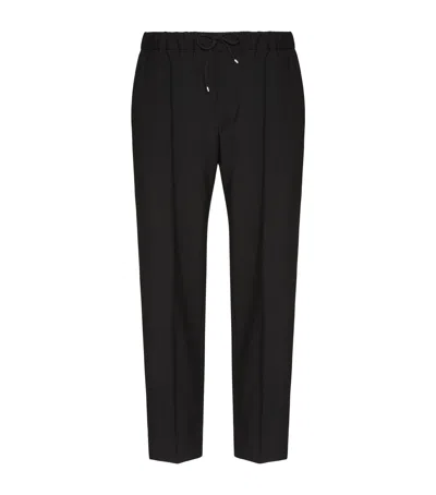 VALENTINO WOOL DRAWSTRING TROUSERS