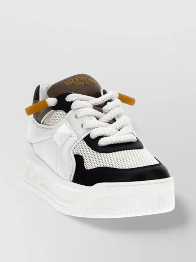 VALENTINO GARAVANI XL STUD SNEAKERS MESH PANELS