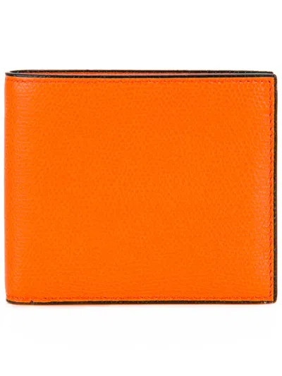 VALEXTRA GRAINED DETAIL WALLET