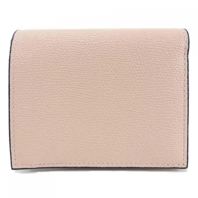 VALEXTRA LEATHER WALLET (BI-FOLD) (PRE-OWNED)