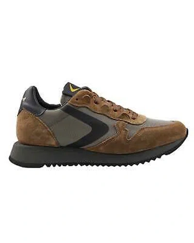 VALSPORT SHOES VALSPORT MAGIC CITY CORDURA TRAINERS MAN LEATHER BROWN